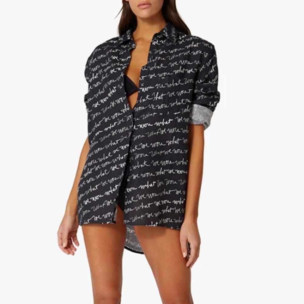 NWT weworewhat Dad Shirt size S